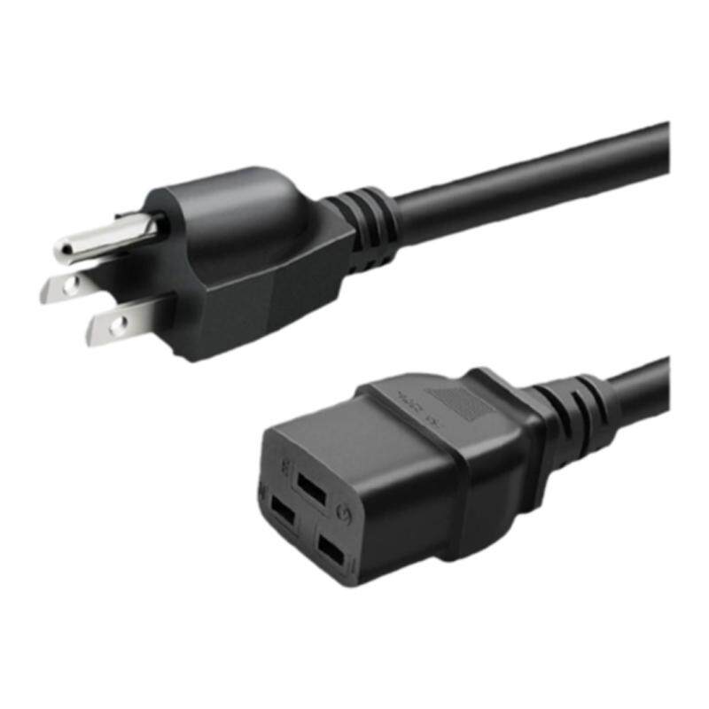 UL美标电源线美规插头服务器三插C19三芯ups不间断3.31平方12awg