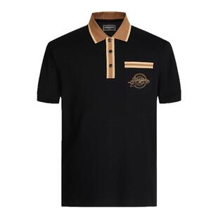 【长绒棉】Mangano曼加龙 POLO衫夏季新款休闲时尚短袖纯棉T恤
