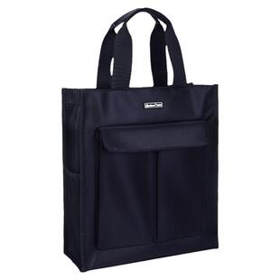 百利文 学生补习袋大容量学生手提袋拎书袋小学生补习包男手提包补习袋女初中生美术袋补课包作业书袋收纳袋