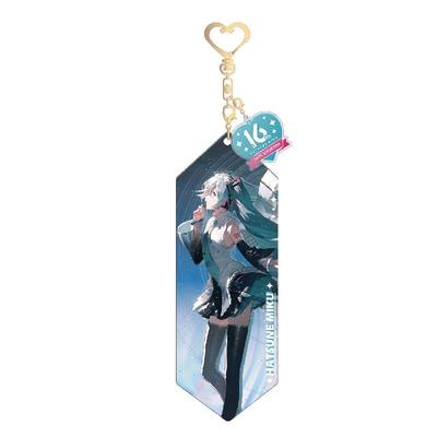 初音未来16周年亚克力炫彩挂件