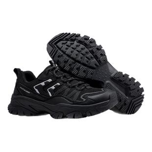 Salaman萨拉曼户外休闲鞋男士防滑耐磨网布透气徒步情侣爬山旅