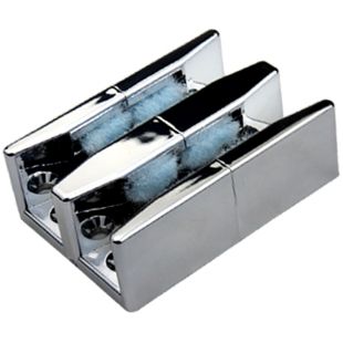 淋浴房止摆器浴室配件卫生间移门限位器玻璃门滑块防撞碰珠固定器