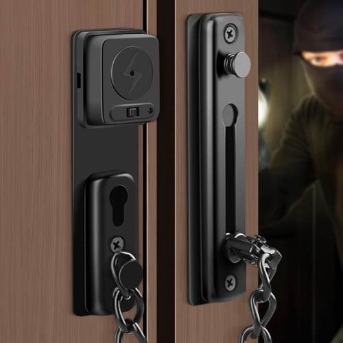 防盗门链安全链防盗门内反锁扣门栓不锈钢酒店门后锁链免打孔搭扣