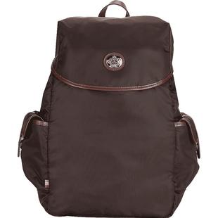 Orobianco意大利进口尼龙配皮通勤超轻休闲男潮双肩包OB900051