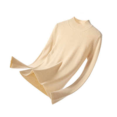 猫人高级感羊毛针织发热打底衫