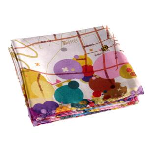 VIESCA海港宁波迷彩围脖碎花水彩插画手绘地图丝巾收藏纪念礼品