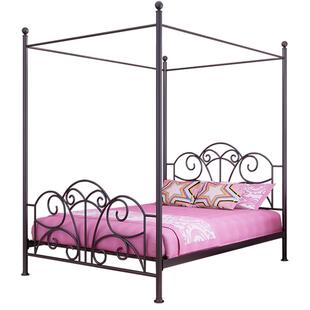 老匠白色铁艺床公主床1.5米阁楼二楼复式高架床1.8铁架床带蚊账架