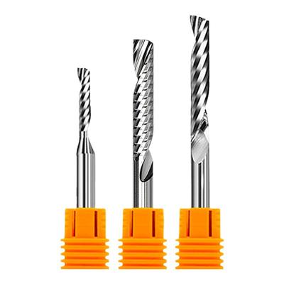 3.175单刃螺旋铣铣刀数控雕刻刀