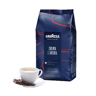 Lavazza 拉瓦萨 意大利原装进口 CREMA E AROM意式醇香咖啡豆 1kg