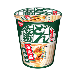 NISSIN日清咚兵卫油豆腐天妇罗乌冬面方便面速食杯面早餐夜宵泡面