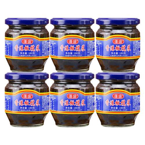 广东正宗潮汕特产蓬盛香港 橄榄菜 早餐佐料下饭开味菜180g包邮