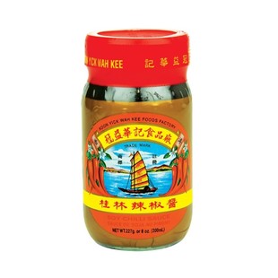 冠益华记香港制造桂林风味辣椒酱炒饭拌面调味蘸酱秘制酱料227g