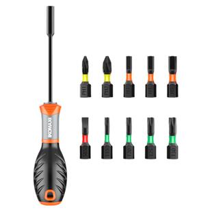 螺丝刀套装家用多功能一字十字梅花螺丝批带磁性长杆起子改锥工具