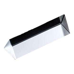 三棱镜光学玻璃实验器材彩虹拍照摄影道具七色光折射水晶分光凌镜万花筒三菱镜儿童折射镜三棱柱教学具多棱镜