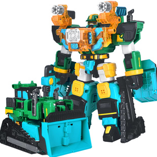 炫卡斗士玩具重力金刚变形机甲机器人推土机汽车人金刚卡牌男孩玄