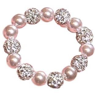 珍珠锆石串珠戒指女款2025新款爆款轻奢高级感指环设计小众食指戒