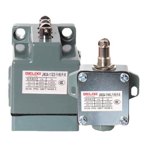 德力西行程开关JW2A-11Z/3 JW2A-11H/l滚轮式数控机床限位开关