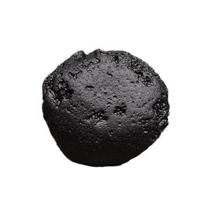 天然水晶原石雷公墨玻璃陨石矿石天外来客石头黑陨石原石手把摆件