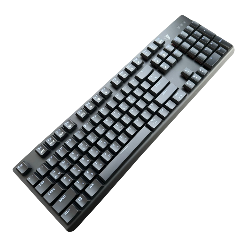 铁修罗TESORO克龙剑超薄凯华TTC矮轴机械键盘RGB灯光键线分离USB