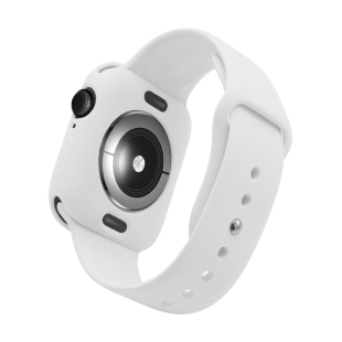 百田淘适配Applewatch硅胶撞色百搭苹果SE10百变新潮手表带UItra8