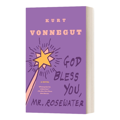英文原版小说 God Bless You Mr Rosewater 上帝保佑你 罗斯瓦特先生 Kurt Vonnegut 库尔特·冯内古特 英文版 进口英语原版书籍
