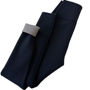 晓星氨纶云朵感高腰收腹加绒打底裤女外穿紧身显瘦提臀塑形瑜伽裤