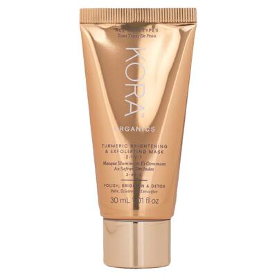 Kora Organics - 姜黄焕白去角质面膜清洁肌肤 30ml/1.01oz
