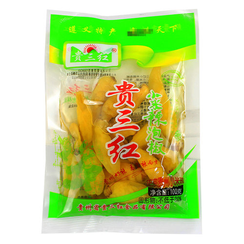 泡椒小米辣酸辣泡椒新鲜野山椒剁椒泡椒凤爪调料即食爽口泡菜袋装
