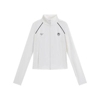 Kappa卡帕女装2026夏季新款运动休闲修身立领针织外套K0G42WK30D