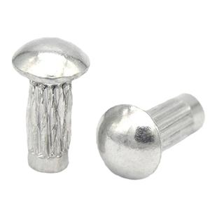 标牌铆钉 铝铆钉GB827滚花铭牌铆钉半圆头扁头商标铆钉M2M2.5M3M4