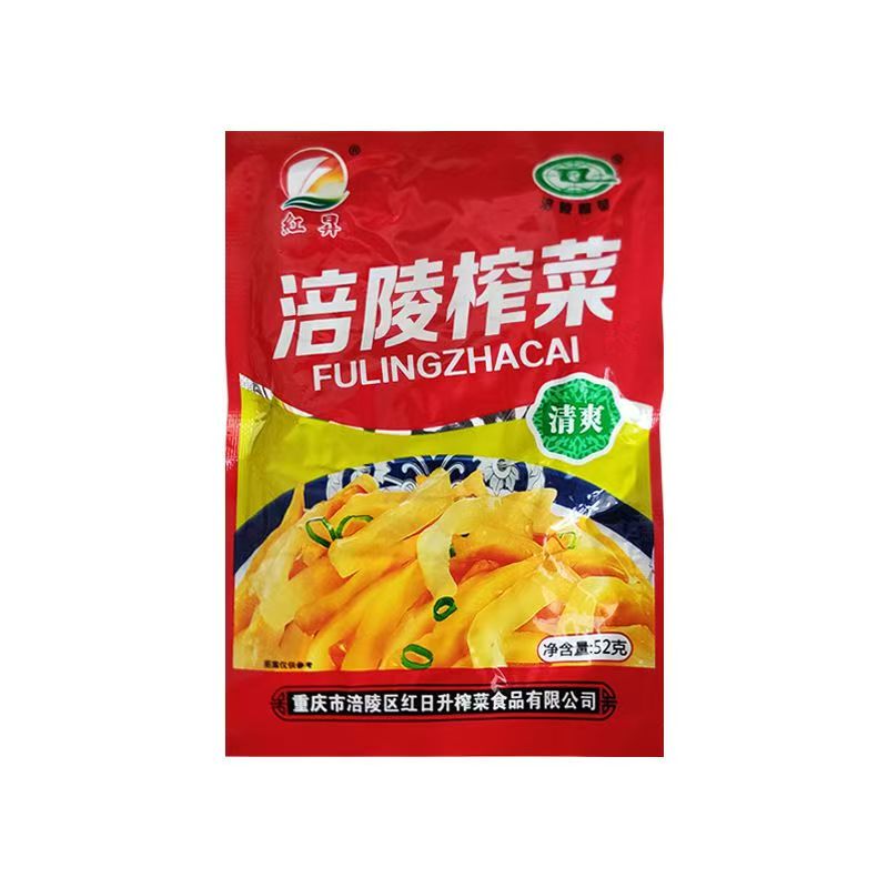 红晟涪陵榨菜丝50g*1袋小包装