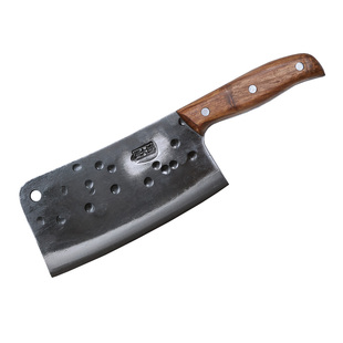 周大锤家用斩骨刀手工锻打菜刀不锈钢剁骨刀家用菜刀超快锋利砍骨