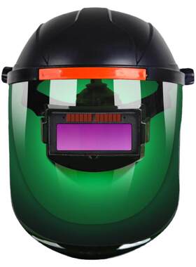 捷防头戴式电焊面罩防护面具
