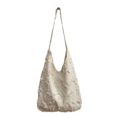 法式复古流苏包森系休闲斜跨包