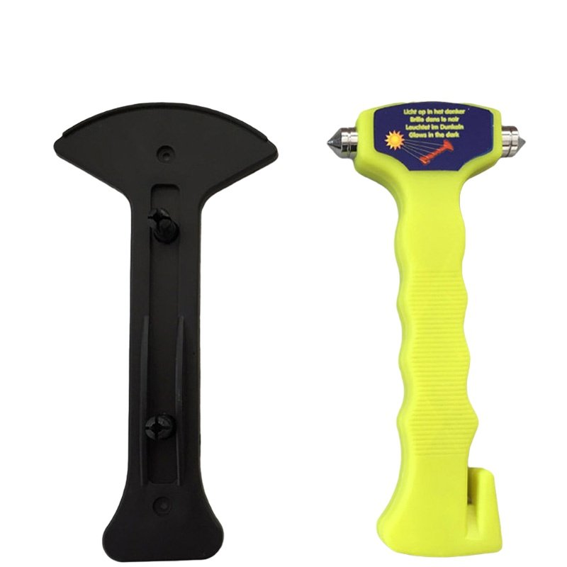 欧德威 汽车安全锤 夜光救生锤锤 破窗器应急锤 带割刀 多功能