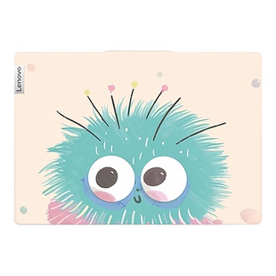 可爱毛球电脑贴纸适用2025款联想小新pro16GT笔记本贴膜14SE air14寸ThinkBook14简约瑞天14外壳15Plus保护壳