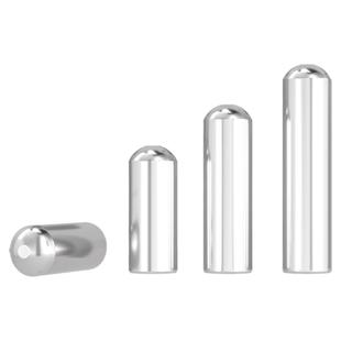 圆头圆柱销不锈钢定位销轴销钉实心子顶针光轴圆棒固定滚销子304