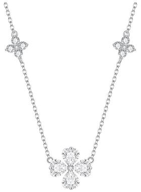 ZEGL925银四叶草项链女款2025新款小众气质锁骨链七夕礼物送女友