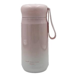 渐变保温杯女生高颜值2025新款水杯女士小巧便携学生316泡茶杯子