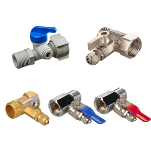 纯水机进水三通球阀4分转2分3分阀门分体连体开关/净水器配件管件