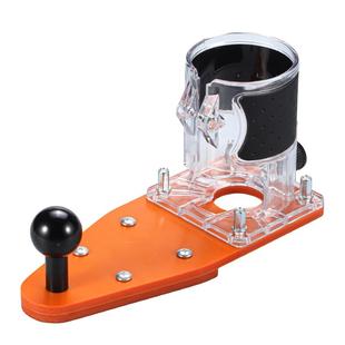 新款修边机平衡板倒装板小锣机底板圆弧R角倒角平衡底板木工工具