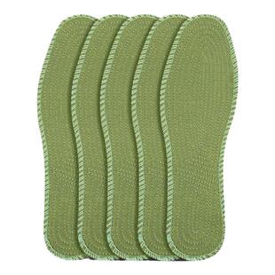 军绿鞋垫加厚舒适鞋垫男女四季通用吸汗透气运动皮鞋一次性鞋垫