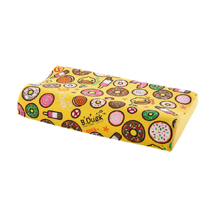 SINOMAX/赛诺B.Duck小黄鸭甜甜圈儿童枕慢回弹儿童记忆枕头枕芯