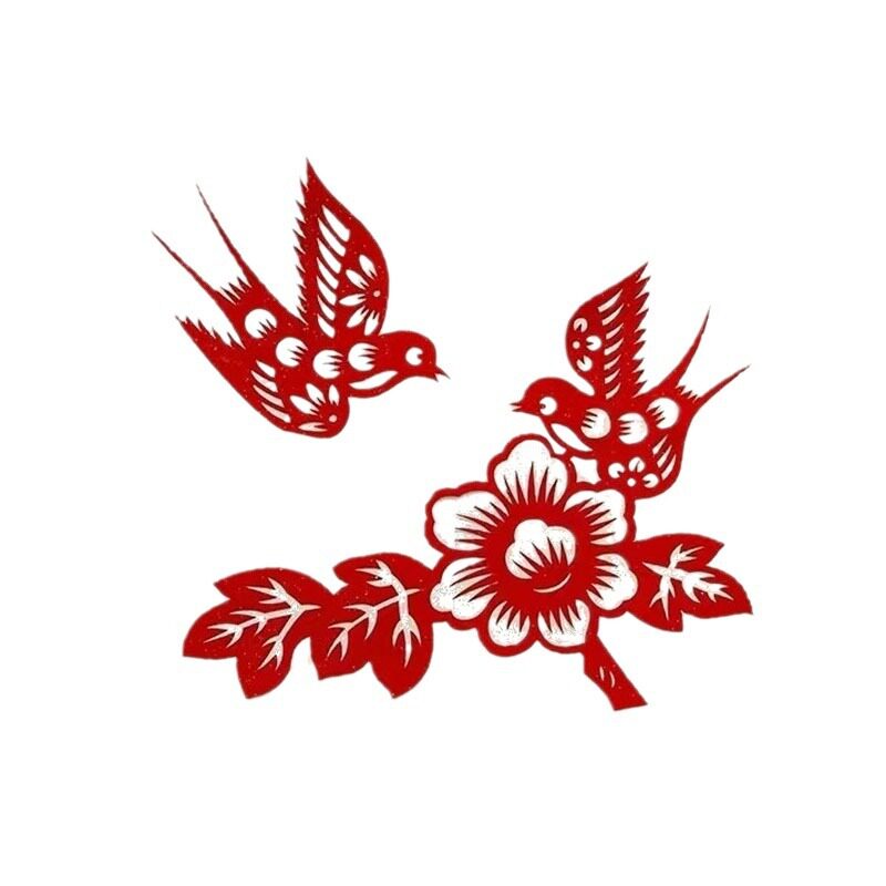 新中式剪纸新娘发簪也太中国风了