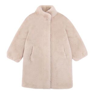 女童皮草外套2026新款儿童仿皮草大衣女宝秋冬季加厚毛毛衣洋气