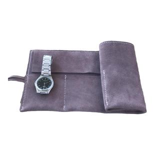 真皮手表收纳包简约腕表袋复古便携式牛皮收藏盒旅行出差袋可定制