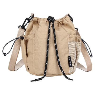 户外运动小挎包束口袋斜挎包