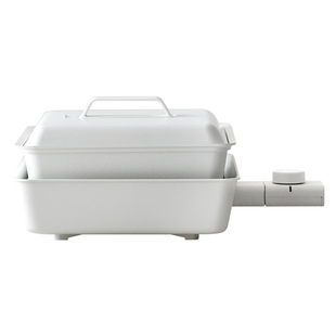 olayks立时多功能料理锅家用烤涮一体锅烤肉蒸煮煎炒炖鸳鸯电火锅