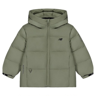【鹅绒 80%绒子含量】 nb官方童装 冬新款连帽羽绒服保暖御寒外套