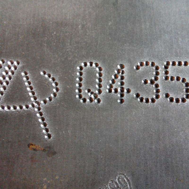 铝牌铭牌车架号大梁号钢板金属件打码机 便携式气动打标机